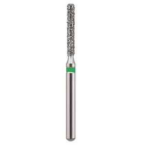 Advance™ Disposable Diamonds FG Short Flat End Cylinder, Coarse, #0614.8C, 25/Pkg, 837KRS-014C - DISP DIAMONDS STERILE 837KRS-014C FLT END CYL SHT #0614.8C PK25 - Image 1