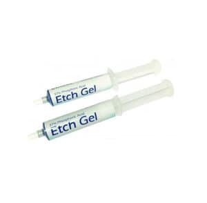 Advance 37% Phosphoric Acid Etch Gel Syringe, Jumbo 25 mL, Pack of 2 with Tips - ADVANCE ETCH GEL SYRINGE JUMBO 37% 25ML PK2 - Image 1