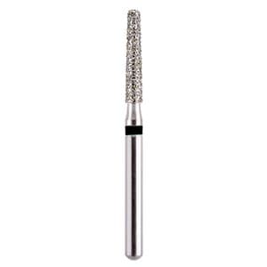 Advance™ Disposable Diamonds FG Short Flat End Taper 847KRS-020 Super Coarse #0818.8C, Pkg/25 - DISP DIAMONDS STERILE 847KRS-020SC FLT END TPR SHT #0818.8C PK25 - Image 1