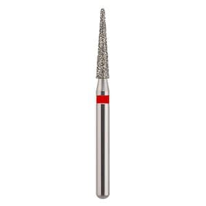 Advance Disposable Diamonds FG Short Pointed Cone 858S-014 Fine #1314.8F, Sterile, Pack of 25 - DISP DIAMONDS STERILE 858S-014F POINT CONE SHRT #1314.8F PK25 - Image 1