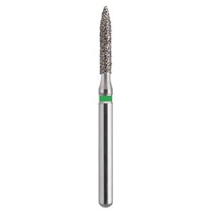 Advance™ Disposable Diamonds FG Short Flame 862S-010 Coarse #1510.8C, Sterile, Pack of 25 - DISP DIAMONDS STERILE 862S-010C FLAME SHORT #1510.8C PK25 - Image 1