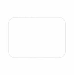 Advance Basic Bracket Tray Covers, Size B (8.5" x 12.25"), White, Case of 1000 - ADVANCE BRACKET TRAY COVERS SIZE B (8.5x12.25) WHITE CS 1000 - Image 1