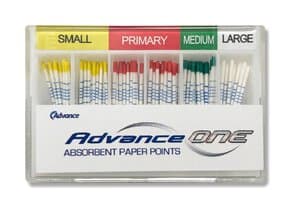Advance One Absorbent Paper Points, Large, Pack of 60 - ADVANCE ONE PP LARGE PK60 - Image 1