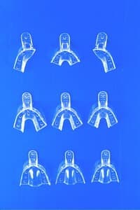 Crystal Disposable Impression Trays, Quadrant Upper Left/Lower Right, Perforated, 12/Pkg, 01P9 thumbnail 8