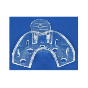 Crystal Disposable Impression Trays, Full Arch Lower, Medium, Perforated, 12/Pkg, 08P9 thumbnail 8