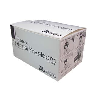Air Techniques ScanX Barrier Envelopes, Size 2, Black, Bulk Pack, 1000/Pk, 73248-2K thumbnail 11