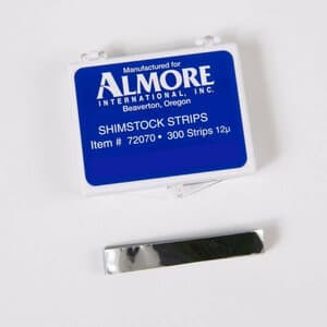 Shimstock Foil Articulating Strips, 12 Micron, 2" x 3/8", 300/Pk, 72070 thumbnail 10