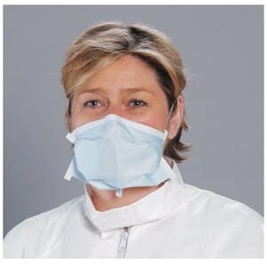 Critical Cover PFL Headband Mask, No Magic Arch, ASTM Level 3, Blue, 50/Box, 108 thumbnail 6