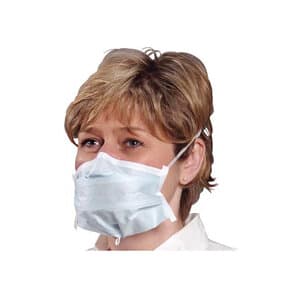 Critical Cover® PFL® Surgical Face Mask, ASTM Level 3, Headband, Blue, 50/Box, 608 thumbnail 16