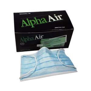 ALPHA AIR® Critical Cover® Earloop Face Mask, ASTM Level 3, Blue, 50/Box, BL5005 thumbnail 13