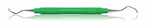 American Eagle Titanium Implant Scaler, Barnhart 5-6, Double-Ended, Green EagleLite Resin Handle, AEIIB5-6X thumbnail 7