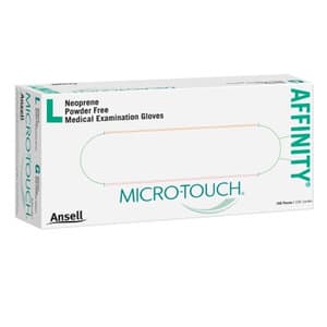 Micro-Touch Affinity Neoprene Exam Gloves, Powder Free, Non-Sterile, Extra Large, Green, 100/Box - AFFINITY NEOPRENE GLOVES PF EXTRA LARGE BX100 - Image 1