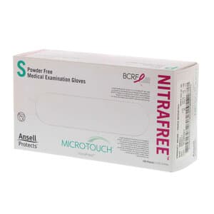 Micro-Touch NitraFree Pink Nitrile Exam Gloves, Powder Free, Non-Sterile, Small, 100/Box, 6034511 thumbnail 16