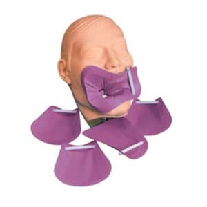 Aseptico Handi-Dam Latex-Free Pre-Framed Rubber Dam, Purple/Mauve, Powder-Free, Medium, 20/Pk, I-70LF thumbnail 10