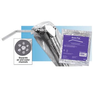 Sani-Tip Disposable Air/Water Syringe Tips, Standard 76mm, Clear, 250 Tips & 250 Sani-Shield Sleeves, Refill, 122210 thumbnail 13