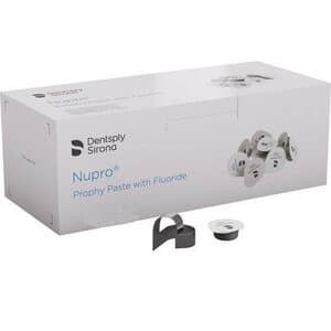 NUPRO Prophy Paste, Orange, Medium Grit, with Fluoride, Box of 200 Cups - NUPRO PROPHY PASTE ORANGE MED W/FLUOR. BX 200 - Image 1
