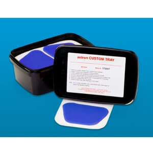 Astron Dental LC Custom Tray Material, Light Cure Blue, 100/Package - LC Custom Tray Material - Image 1