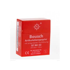 Bausch Arti-Check Micro-Thin Articulating Paper, 200 Microns, Red, 300 Strips, BK-02 thumbnail 7