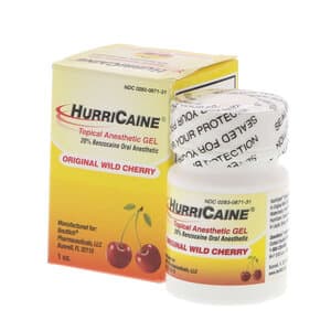 HurriCaine Topical Anesthetic Gel, 20% Benzocaine, Wild Cherry, 1 oz Jar thumbnail 9