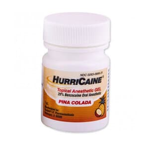 HurriCaine Topical Anesthetic Gel, 20% Benzocaine, Pina Colada, 1 oz Jar thumbnail 9