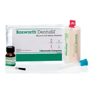 DentuSil Silicone Soft Reline Material Standard Kit, Translucent Pink, 50 ml Cartridge, 14 ml Adhesive, 10 Mixing Tips, 10 Applicator Brushes, 0921276 thumbnail 17