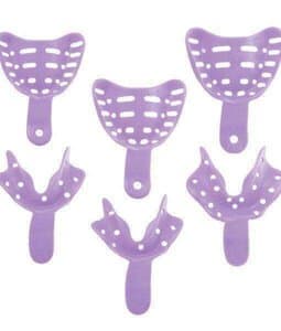 Keystone Edentulous Tray Aways Disposable Impression Trays, #1 Upper Small, Perforated, 12/Bag, 0921600 thumbnail 4