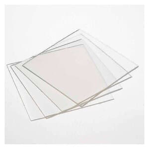 Buffalo Dental Clear Tray Material, .020" (0.5mm) Stiff Thermoplastic Sheets, 5" x 5", 50/Pkg, 81660 thumbnail 8