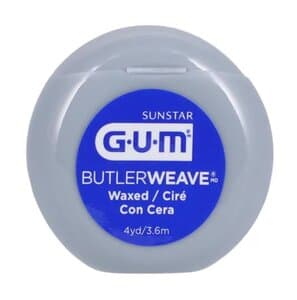 GUM ButlerWeave Waxed Dental Floss, 4 yd Packs, Mint, 144/Box, 1115PQB thumbnail 8