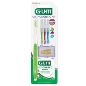Sunstar GUM Orthodontic Dental Kit, Pkg/12 - GUM Orthodontic Dental Kit Pkg/12 - Image 1