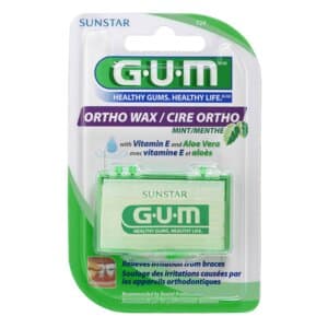 GUM Orthodontic Wax, Mint Flavor with Vitamin E & Aloe Vera, 24/Box, 724PD thumbnail 12