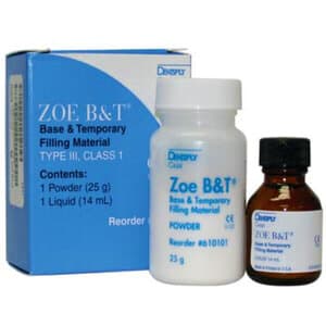 ZOE B&T Complete Package, Base and Temporary Filling Material (Dentsply Sirona Caulk) - ZOE B&T COMPLETE PK . - Image 1