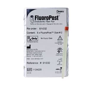 FluoroPost Endodontic Fiber Post #2 Red Refill, 5/Pk, 61I032 thumbnail 9