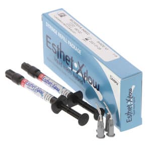 Esthet•X Flow Liquid Micro Hybrid Restorative Syringe Refill, Shade A3, 1.3g, Pack of 2 - ESTHET-X FLOW SYRINGES REFILL A3 PK2 - Image 1