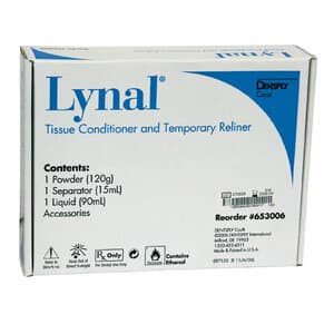 Lynal Tissue Conditioner and Temporary Reliner Kit - LYNAL TISSUE CONDITIONER RELINE TEMP. - Image 1