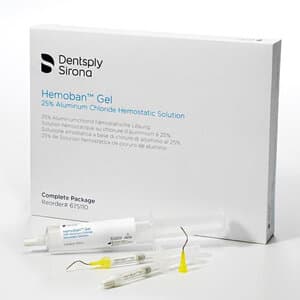 Hemoban Gel Hemostatic Solution 25% Aluminum Chloride Complete Package - HEMOBAN GEL 25% COMPLETE PACKAGE - Image 1