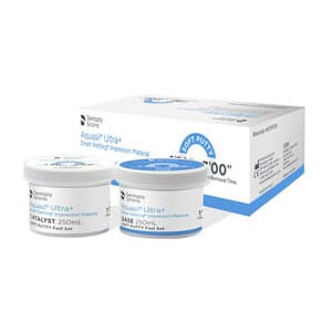 Aquasil Ultra+ Soft Putty Vinyl Polysiloxane Impression Material, 250 ml, Pack of 2 - AQUASIL ULTRA+ SOFT PUTTY PK/2 250ml - Image 1