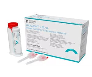 Aquasil Ultra Smart Wetting Wash LV Fast Set Vinylpolysiloxane Impression Material Refill, 50ml Cartridge - AQUASIL ULTRA WASH LV FAST REFILL - Image 1