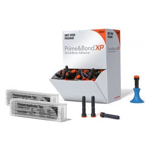 Prime & Bond XP Etch & Rinse Adhesive, Unit Dose Refill, 100 Unit Doses with 100 Application Tips - PRIME & BOND XP UNIT DOSE PK 100 W/ 100 TIPS - Image 1