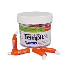 Tempit-E with Eugenol Temporary Filling Material, Prefilled Tips, 0.35g, 30/Pack, 310031 thumbnail 13
