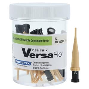 Centrix VersaFlo Light-Activated Flowable Composite, Shade A2, NeedleTube Single-Dose Tips, 16/Pack, 0.2g Each, 330502 thumbnail 8