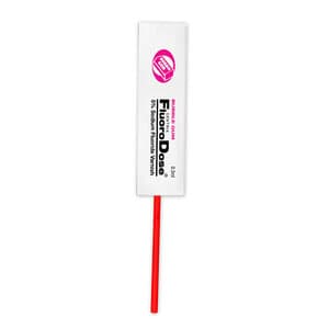 FluoroDose Fluoride Varnish, 5% Sodium Fluoride, Bubble Gum, 0.3 mL Single-Dose, 120/Pkg, 360087 thumbnail 8