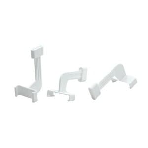 Cliktech V-Series BiteBlocks Vertical Bitewing, Size 2, White, Bag of 3 - V-Series BiteBlocks Vertical BW Size 2 White Bag/3 - Image 1