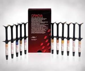 GC America GRADia Opaque Indirect Restorative Composite, Shade OA1, 2.4 mL Syringe, 1/Pk thumbnail 13