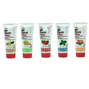 GC America MI Paste Plus Topical Tooth Crème with RECALDENT (CPP-ACP) and 900 ppm Fluoride, Assorted Flavors, 40 g Tubes, 10/Pk, 422614 thumbnail 17