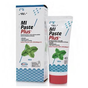 GC America MI Paste Plus Mint Topical Tooth Crème with RECALDENT and Fluoride, 40 g Tubes, 10/Box, 422621 thumbnail 18