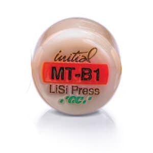 GC Initial LiSi Press Lithium Disilicate Ingot, Shade MT-B1, 3 g, 5/Pk, 010331 thumbnail 8