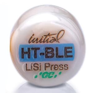 GC Initial LiSi Press Lithium Disilicate Pressable Ceramic Ingot, Shade HT-BLE+, 3g, 5/Pk thumbnail 7