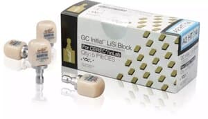 GC Initial LiSi Block 14 for CEREC, High Translucency, Shade A2, 5/Pack, 012928 thumbnail 9
