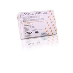 Coe-Flex Polysulfide Impression Material, Standard Package, Regular Body, Regular Set, Lead-Free, 131002 thumbnail 7