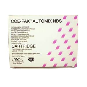 Coe-Pak Automix NDS Periodontal Dressing, 2 x 50 mL Double Barrel Cartridges, 12 Mixing Tips, #135003 thumbnail 7